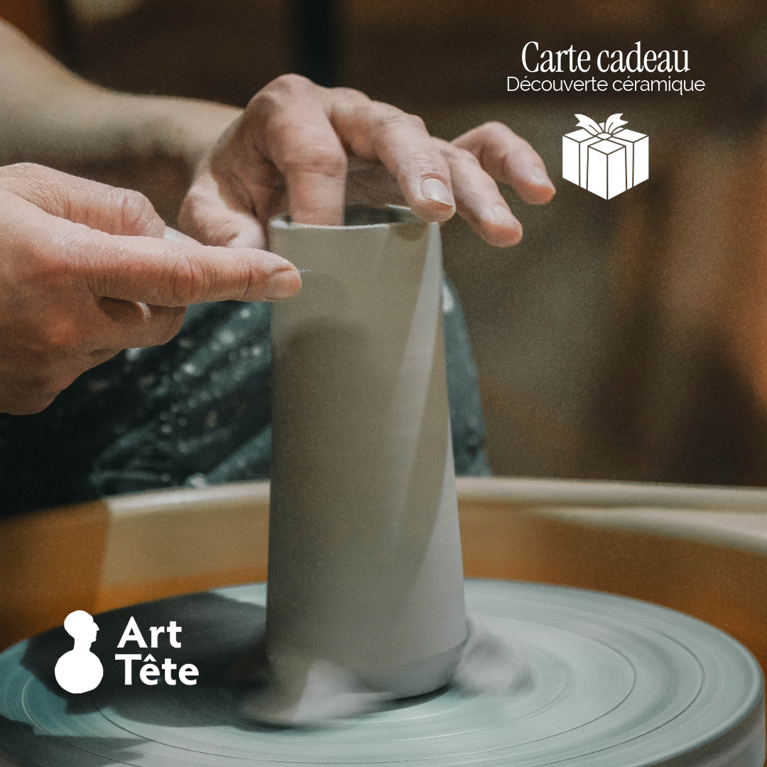 Carte cadeau — Découverte céramique (2h)